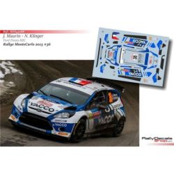 Julien Maurin - Ford Fiesta RRC - Rally Montecarlo 2015