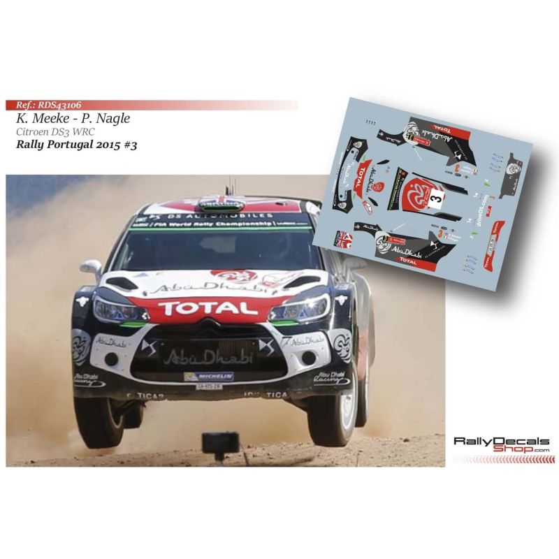 Kris Meeke - Citroen DS3 WRC - Rally Portugal 2015