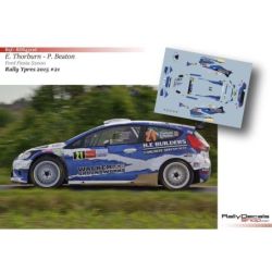 Euan Thorburn - Ford Fiesta S2000 - Rally Ypres 2015