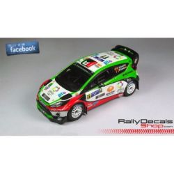 Ford Fiesta RS WRC - Benito Guerra - Rally México 2014