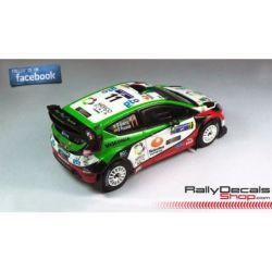 Ford Fiesta RS WRC - Benito Guerra - Rally México 2014