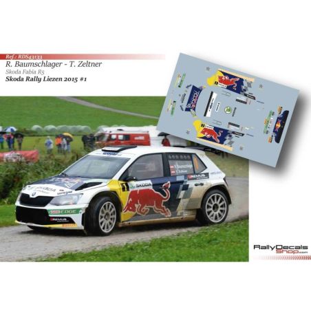Raimund Baumschlager - Skoda Fabia R5 - Rally Liezen 2015