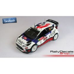Ford Fiesta RS WRC - Bryan Bouffier - Rally Montecarlo 2015