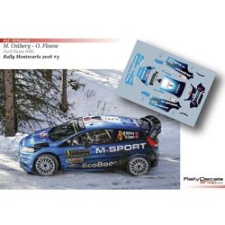 Mads Ostberg - Ford Fiesta WRC - Rally Montecarlo 2016