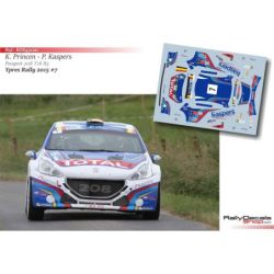 Kris Princen - Peugeot 208 T16 - Rally Ypres 2015