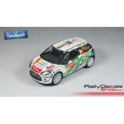 Citroen DS3 R3T - Daniel Mckenna - Rally Montecarlo 2015