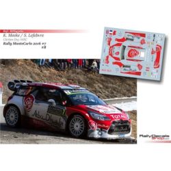 Lefebvre / Meeke - Citroen DS3 WRC - Rally Montecarlo 2016