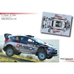 Ott Tanak - Ford Fiesta WRC - Rally Wales 2011