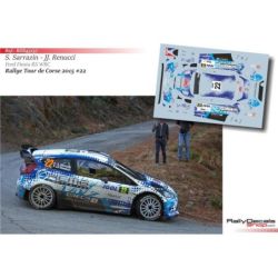 Stephane Sarrazin - Ford Fiesta WRC - Rally Tour de Corse 2015