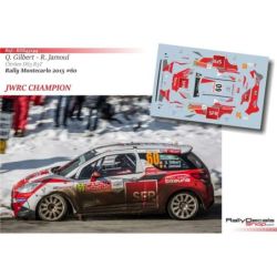 Quentin Gilbert - Citroen DS3 R3T - Rally Montecarlo 2015