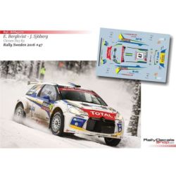 Emil Bergkvist - Citroen DS3 R5 - Rally Suecia 2016