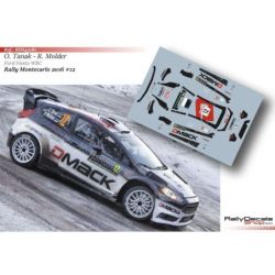 Ott Tanak - Ford Fiesta WRC - Rally Montecarlo 2016