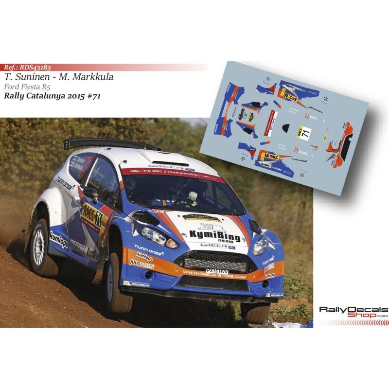Teemu Suninen - Ford Fiesta R5 - Rally Catalunya 2015