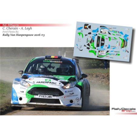 Cédric Cherain - Ford Fiesta R5 - Rally Van Haspengouw 2016