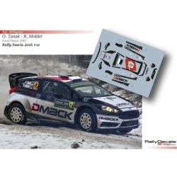 Ott Tanak - Ford Fiesta WRC - Rally Sweden 2016