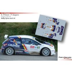 Kris Princen - Peugeot 208 T16 - Rally Ypres 2016