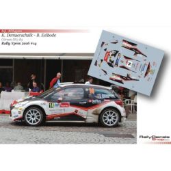 Kevin Demaerschalk - Citroen DS3 R5 - Rally Ypres 2016