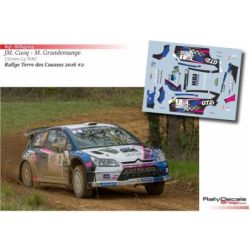 Jean-Marie Cuoq - Citroen C4 WRC - Rally Terre des Causses 2016