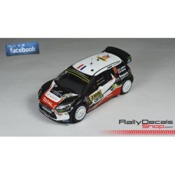 Citroen DS3 WRC - Stephane Lefebvre - Rally Deutschland 2016