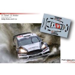 Ott Tanak - Ford Fiesta WRC - Rally Wales 2016