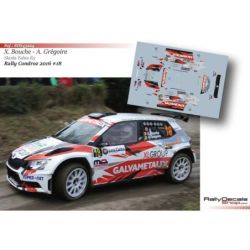 Xavier Bouche - Skoda Fabia R5 - Rally Condroz 2016