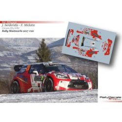 Jourdan Serderidis - Citroen DS3 WRC - Rally Montecarlo 2017