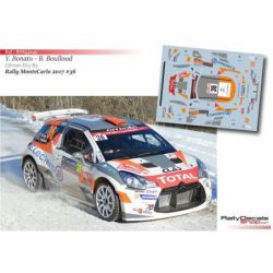 Yoann Bonato - Citroen DS3 R5 - Rally Montecarlo 2017