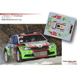 Armin Kremer - Skoda Fabia R5 - Rally Montecarlo 2017