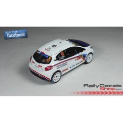 Stephane Lefebvre - Peugeot 208 R2 - Rally Ypres 2014
