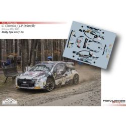 Cedric Cherain - Citroen DS3 RRC - Rally Spa 2017