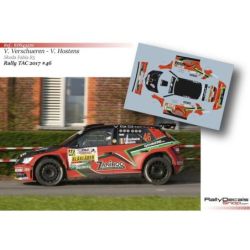 Vincent Verschueren - Skoda Fabia R5 - Rally TAC 2017
