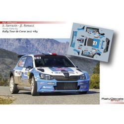 Stephane Sarrazin - Skoda Fabia R5 - Rally tour de Corse 2017