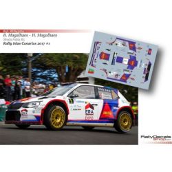 Bruno Magalhaes - Skoda Fabia R5 - Rally Islas Canarias 2017