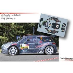 Bert Cornelis - Citroen DS3 R5 - Rally Ypres 2017
