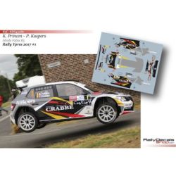 Kris Princen - Skoda Fabia R5 - Rally Ypres 2017