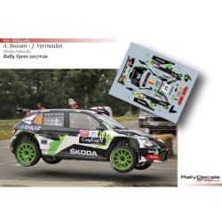 Achiel Boxoen - Skoda Fabia R5 - Rally Ypres 2017