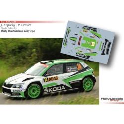 Jan kopecky - Skoda Fabia R5 - Rally Deutschland 2017