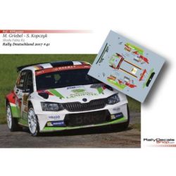 Marijan Griebel - Skoda Fabia R5 - Rally Deutschland 2017