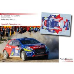 José Antonio Suárez - Peugeot 208 N5 - Rally Lorca 2017