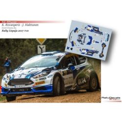 Kalle Rovanpera - Ford Fiesta R5 - Rally Liepaja 2017