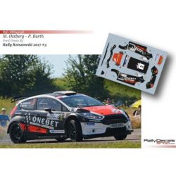 Mads Ostberg - Ford Fiesta R5 - Rally Rzezowski 2017