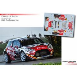 François Duval - Citroen DS3 R5 - Rally Condroz 2017