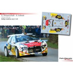 Kevin Demaerschalk - Citroen DS3 R5 - Rally Condroz 2017