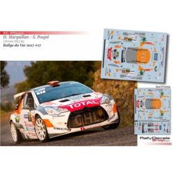 Hugo Margaillan - Citroen DS3 R5 - Rally du Var 2017