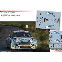 Bernd Casier - Ford Fiesta R5 - Rally Uren van Kortrijk 2017