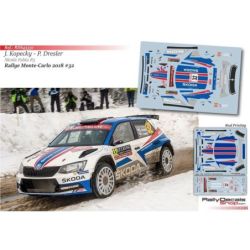 Jan Kopecky - Skoda Fabia R5 - Rally Montecarlo 2018