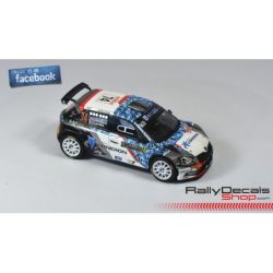 Quentin Giordano - Skoda Fabia R5 - Rally Montecarlo 2018