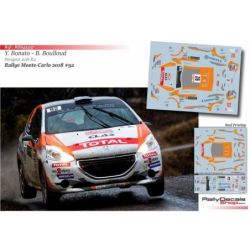 Yoann Bonato - Peugeot 208 R2 - Rally Montecarlo 2018