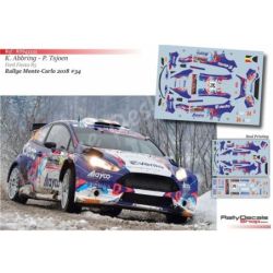 Kevin Abbring - Ford Fiesta R5 - Rally Montecarlo 2018