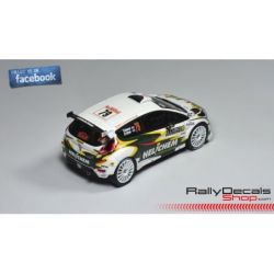 Henk Vossen - Ford Fiesta R5 - Rally Montecarlo 2018